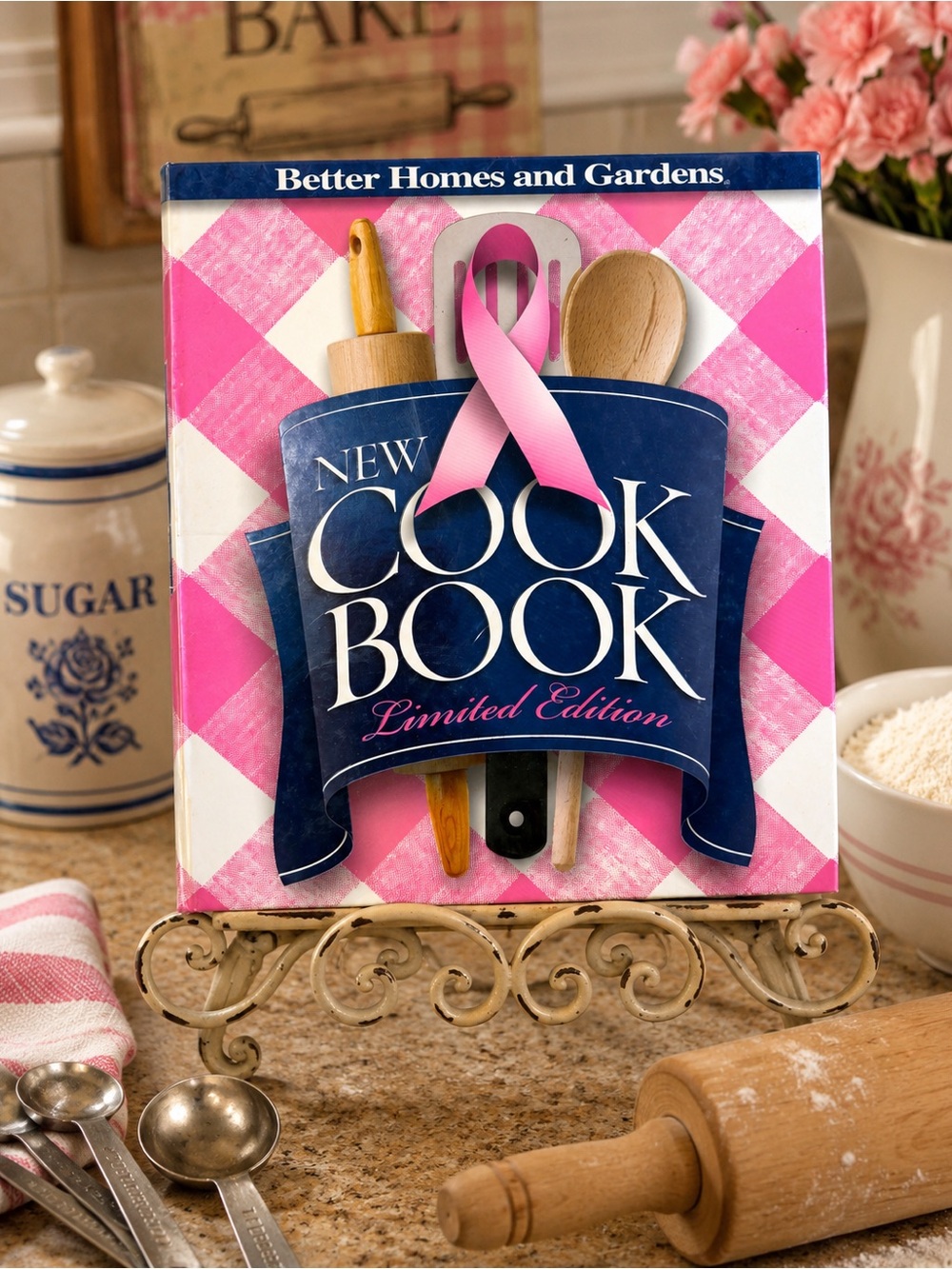 Better Homes & Gardens New Cook Book Pink Ribbon Limited Edition